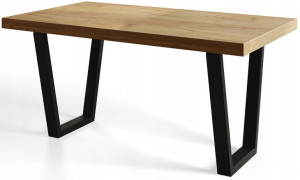 Stół rozkładany 160/260 LOFT metalowe nogi trapez