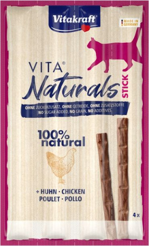 VITAKRAFT Kot Vita Naturals Stick kurczak 4x5g