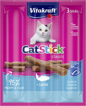 VITAKRAFT Kot Stick Mini łosoś 18g