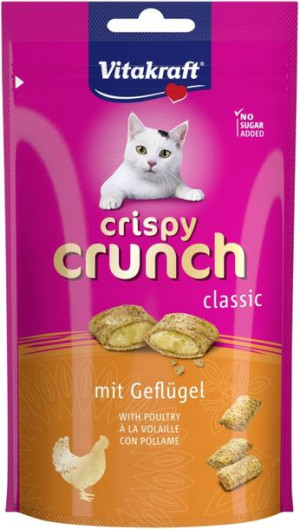 VITAKRAFT Kot Crispy Crunch drób przysmak 60g