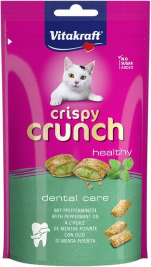 VITAKRAFT Kot Crispy Crunch Dental z miętą 60g