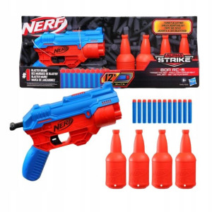 NERF ALPHA STRIKE Wyrzutnia Boa RC-6 + cele F2465