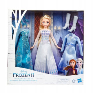 FROZEN ELSA 3 komplety Hasbro ZMIANA STYLU E9669