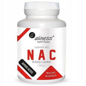Aliness NAC L-Cysteina 500mg N-Acetylocysteina 100