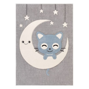 Dywan dziecięcy Luna 507 Błękitny - 200 x 300