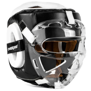 Kask Bokserski MMA sparingowy ochronny treningowy z maską Predator M