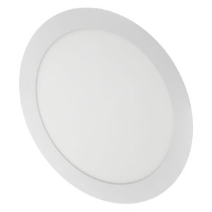 Panel plafon LED podtynkowy okrągły 18W NEUTRALNA