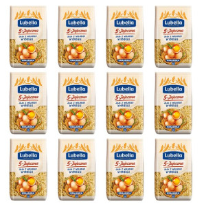 12x Lubella Jajeczna Makaron Krajanka  400 g