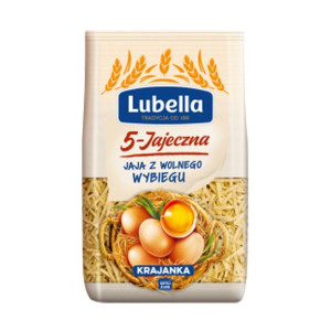 Lubella Jajeczna Makaron Krajanka  400 g