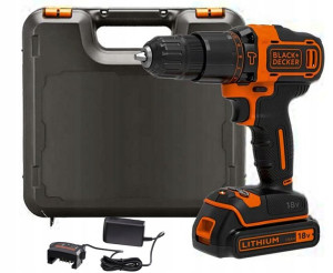 Black Decker BDCHD18K wkrętarka udarowa 18V