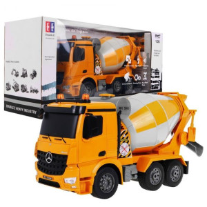 Betoniarka Mercedes-Benz Arocs Zdalnie sterowany model 1:20 Dźwięki Światła