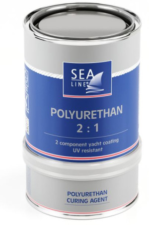 Farba Poliuretanowa Sealine Szara Ral 7000