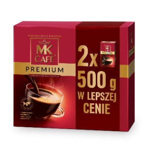 MK CAFE PREMIUM Duopack 2x500g KAWA MIELONA