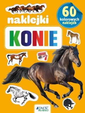 Naklejki konie 60 szt Jedność