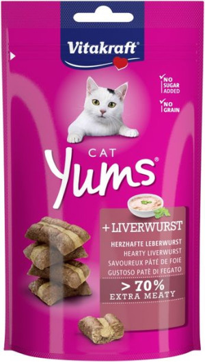 VITAKRAFT Yums przysmak dla kota z wątróbką 40g