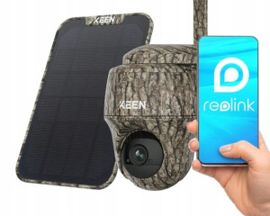 Fotopułapka Solarna Reolink KEEN Ranger PT 4Mpx 4G