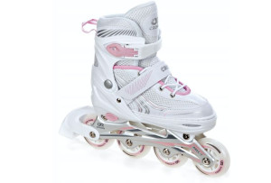 Rolki Croxer Optima White/Pink 39-42