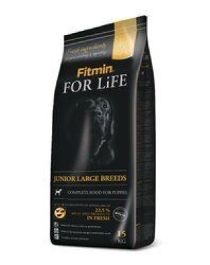 Fitmin For Life Junior Large 15 kg - sucha karma dla młodych psów rasy duże