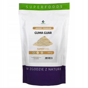 GUMA GUAR naturalny zagęstnik spożywczy 200 g