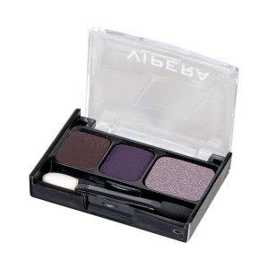 TIP-TOP Trzy Cienie do Powiek w Kasetce z Aplikatorem #144Q Cyllene