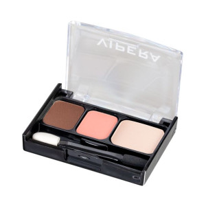 TIP-TOP Trzy Cienie do Powiek w Kasetce z Aplikatorem #149Q Pallene