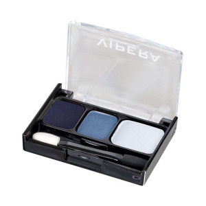 TIP-TOP Trzy Cienie do Powiek w Kasetce z Aplikatorem #148Q Galatea