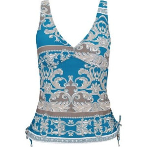 Bonprix Top Od Tankini Ze Wzorem 40 949693