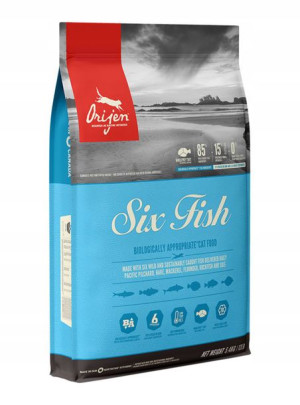 Orijen Cat 6 SIX FISH 5,4 kg