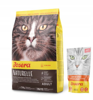 JOSERA Cat Naturelle Sterilised 2kg + GRATIS