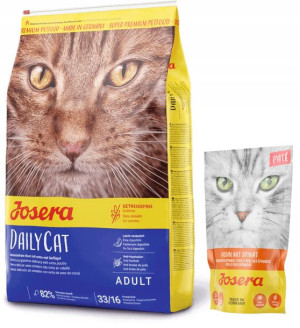 Josera DailyCat Karma dla Kota 2kg + GRATIS