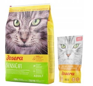 JOSERA SensiCat dla Wrażliwych Kotów 2kg + GRATIS