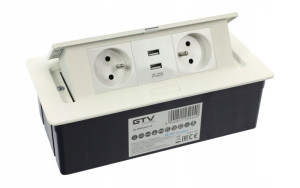 Gniazdo Wpuszczane Chowane W Blat Nablatowe Usb