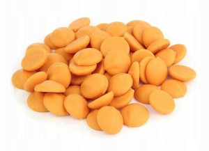 CZEKOLADA BELGIJSKA POLEWA Callebaut pomarańcz 100