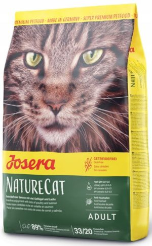 JOSERA Nature Cat karma dla kota bezzbożowa 2 kg