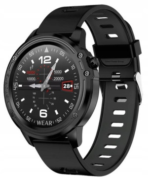 Smartwatch L8 wodoodporny zegarek sportowy czarny
