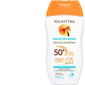 KOLASTYNA EMULSJA DO OPALANIA SPF50 skóra wrażliwa