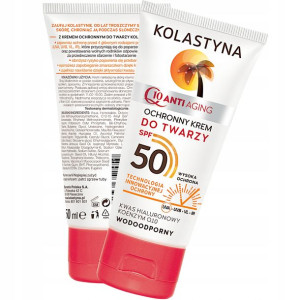 KOLASTYNA KREM OCHRONNY DO TWARZY SPF50 anti aging