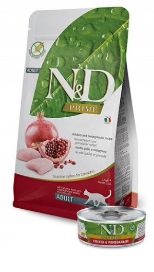 Farmina Prime Cat Chicken Adult 5 Kg + Gratis