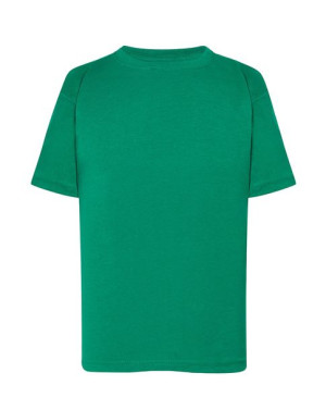 T-shirt dziecięcy 100% bawełna zielony roz. 9/11