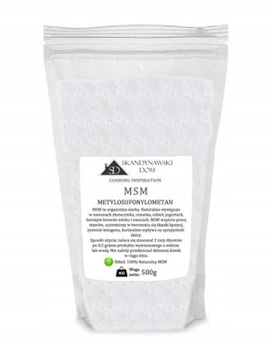 Msm Proszek 500g Metylosulfonylometan