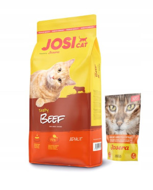 JOSERA JOSICAT Tasty Beef Wołowina 10kg + GRATIS