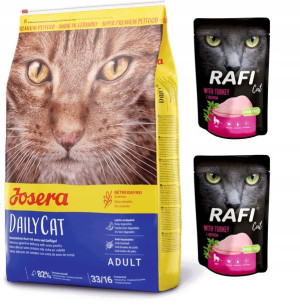 Josera DailyCat 10kg + 2x GRATIS