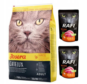 Josera Catelux 10kg + 2x Gratis
