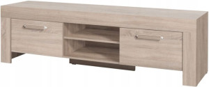 Szafka rtv 170 cm do salonu pod tv sonoma CEZAR 14