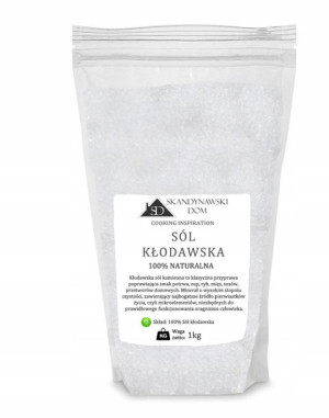 Sól Kłodawska Spożywcza Niejodowana 1kg