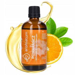 Olejek Eteryczny NATURALNY 100% Pomarańczowy 100ml