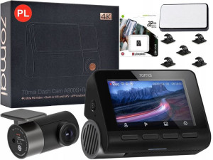 Kamera samochodowa 70mai A800S 4K +WSTECZNA ZESTAW