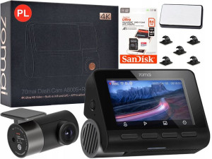 Kamera samochodowa 70mai A800S 4K +WSTECZNA ZESTAW