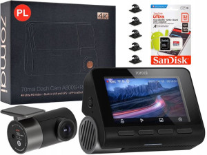 Kamera samochodowa 70mai A800S 4K +WSTECZNA ZESTAW