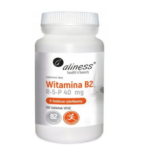 Aliness witamina B2 ryboflawina R-5-P 40 mg 100tab